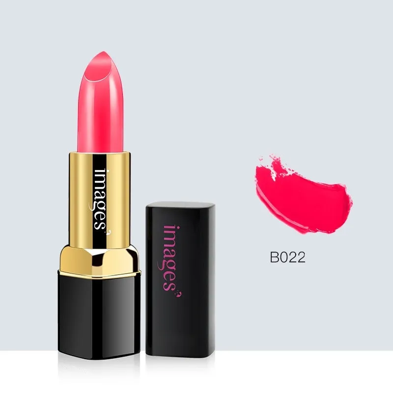 Moisturising lipstick in classic red shade 3.8g carnauba wax beeswax vitamin E