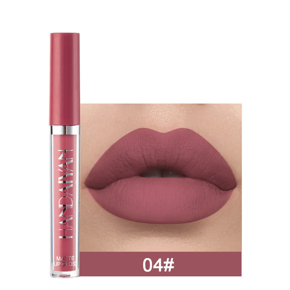 HANDAIYAN matte non-stick cup lip gloss 2.5ml non-fading liquid lipstick colour options