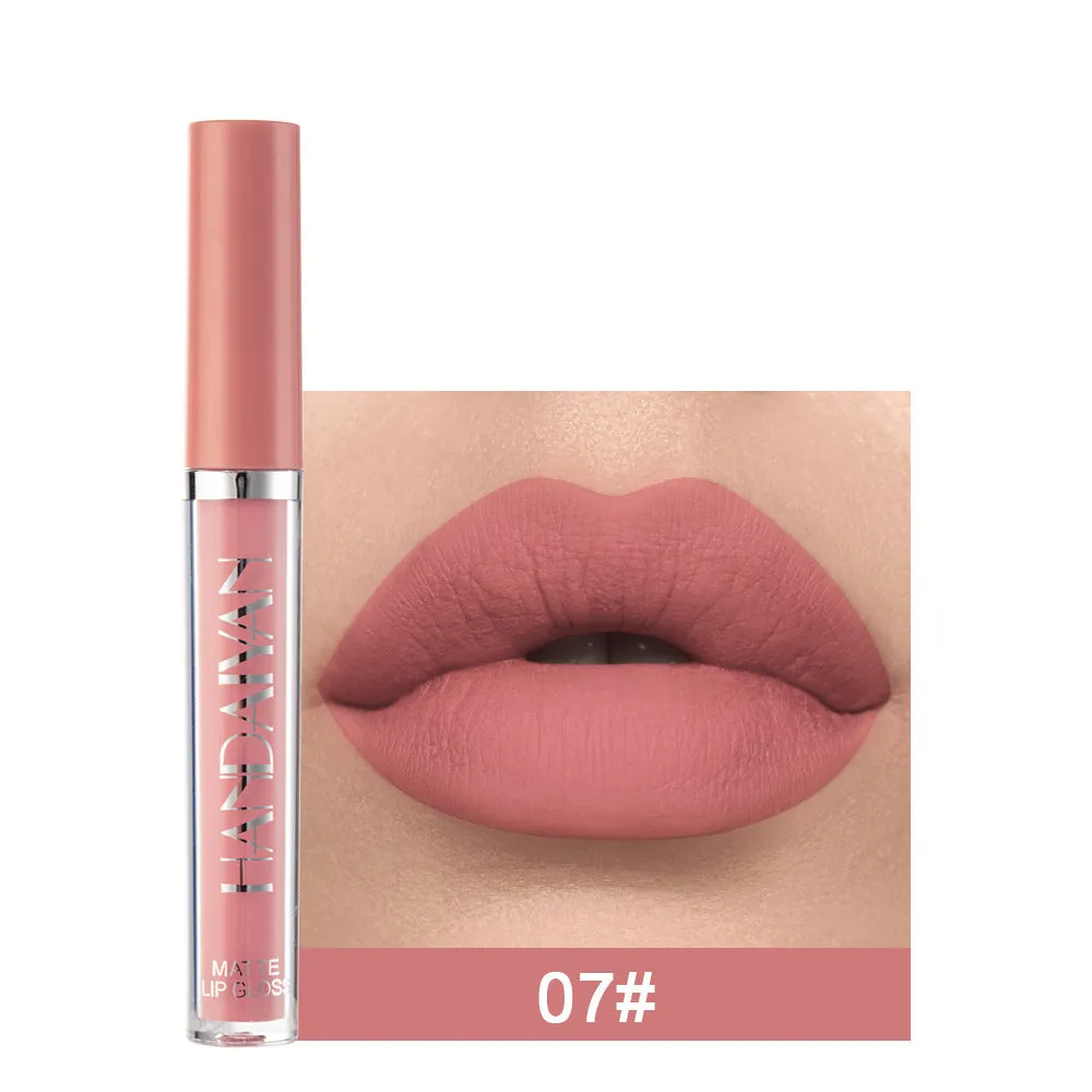 HANDAIYAN matte non-stick cup lip gloss 2.5ml non-fading liquid lipstick colour options