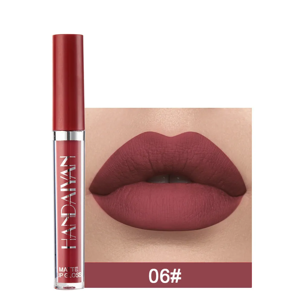 HANDAIYAN matte non-stick cup lip gloss 2.5ml non-fading liquid lipstick colour options