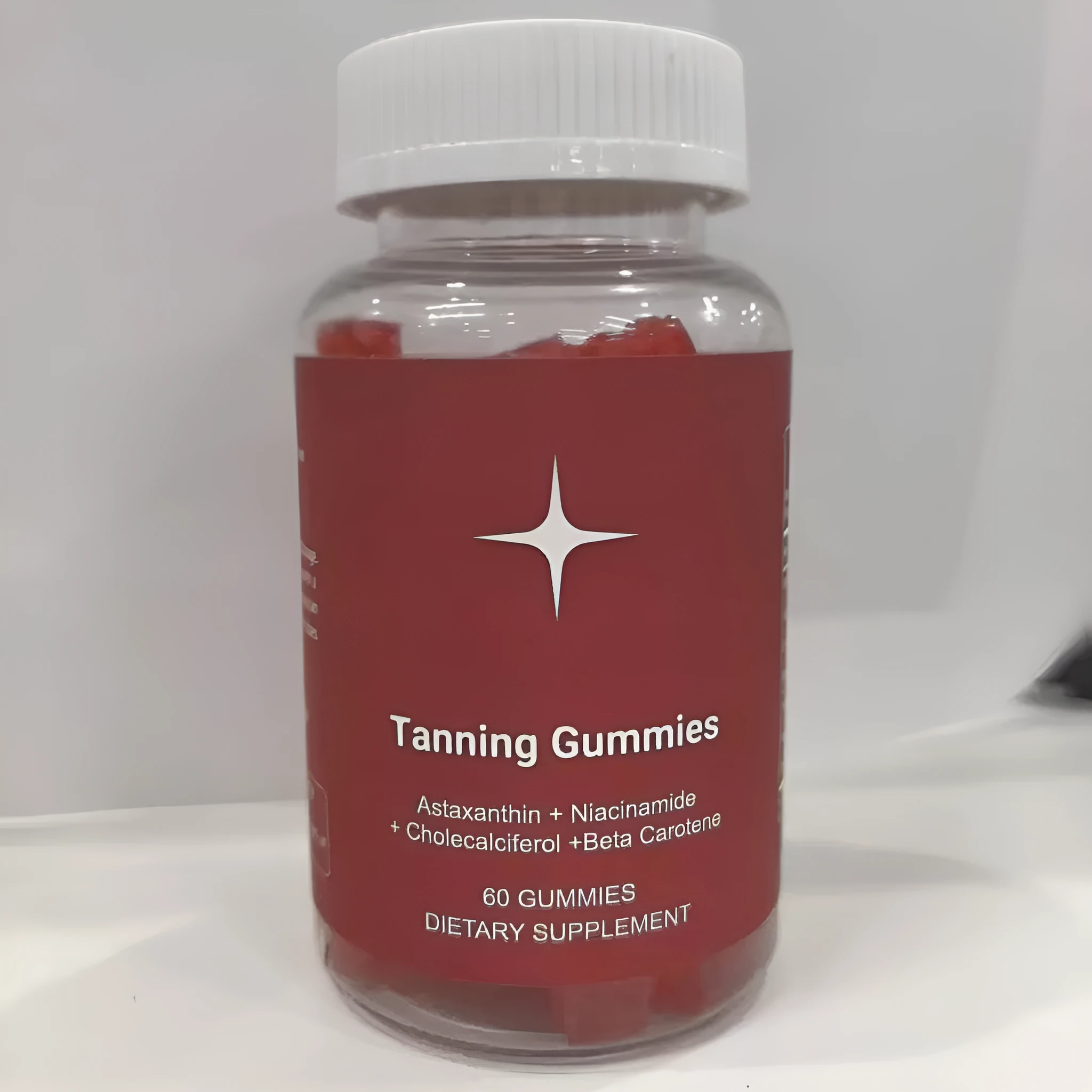 Health-functional soft candy 60 capsules sugar gummies variety pack for daily wellness