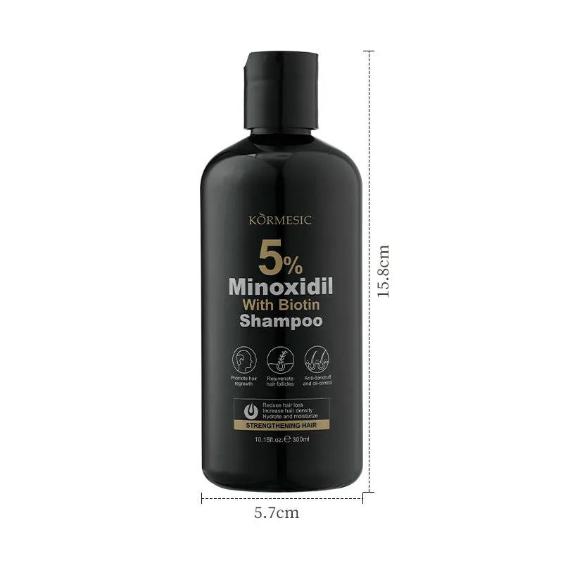 Creative Household 5 Minoxidil Shampoo 300ml bottle for thinning hair care and scalp nourishment