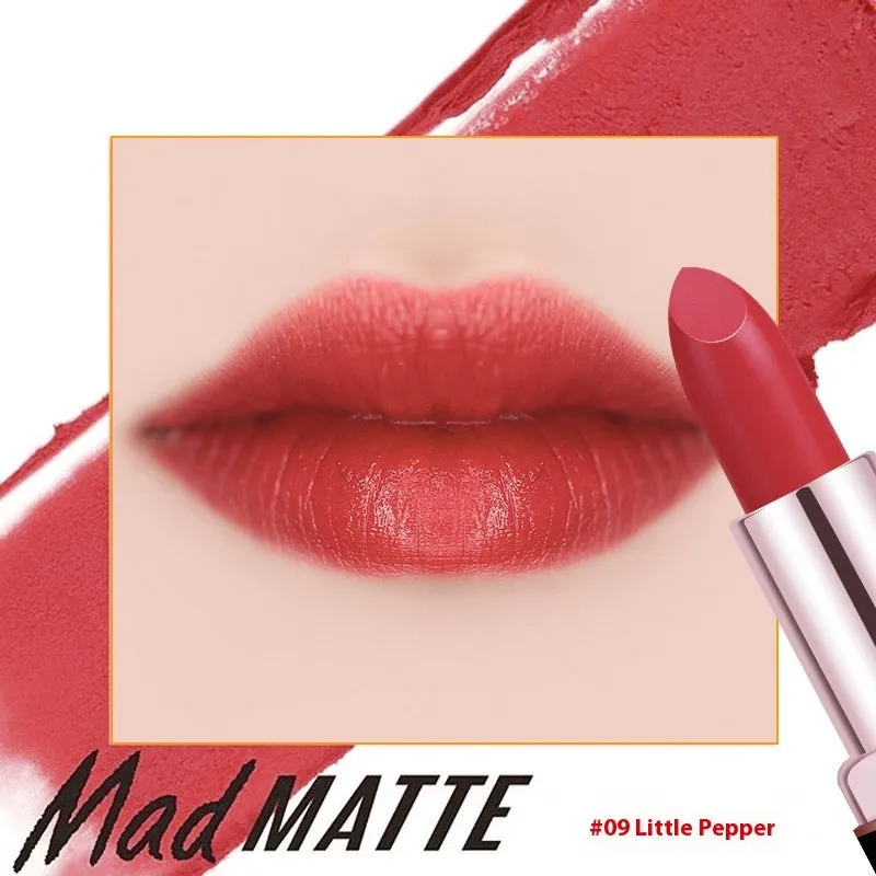 Fey Beauty moisturising lipstick stick in Cameo Brown Nude shade, 3.8g net content.