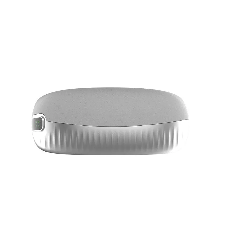 Rechargeable eye care machine with smart massage hot compress steam folding design ABS silicone