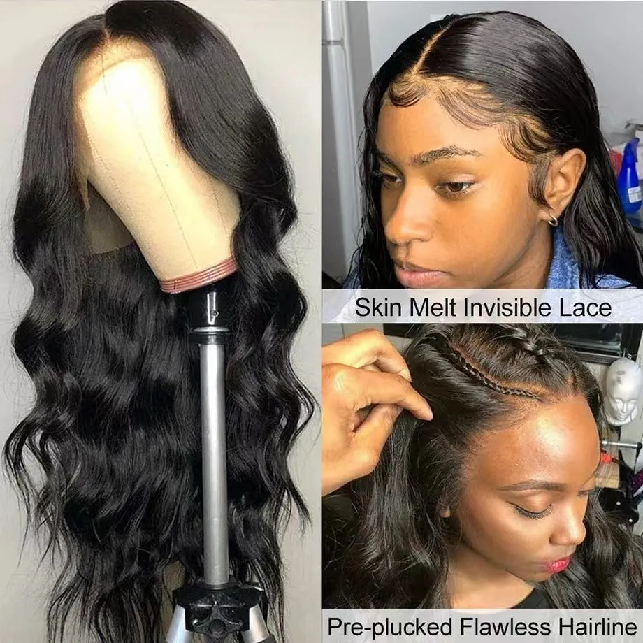 Women's lace front wig in medium curly high temperature fibre, available in multiple colours and 12-32 inch lengths