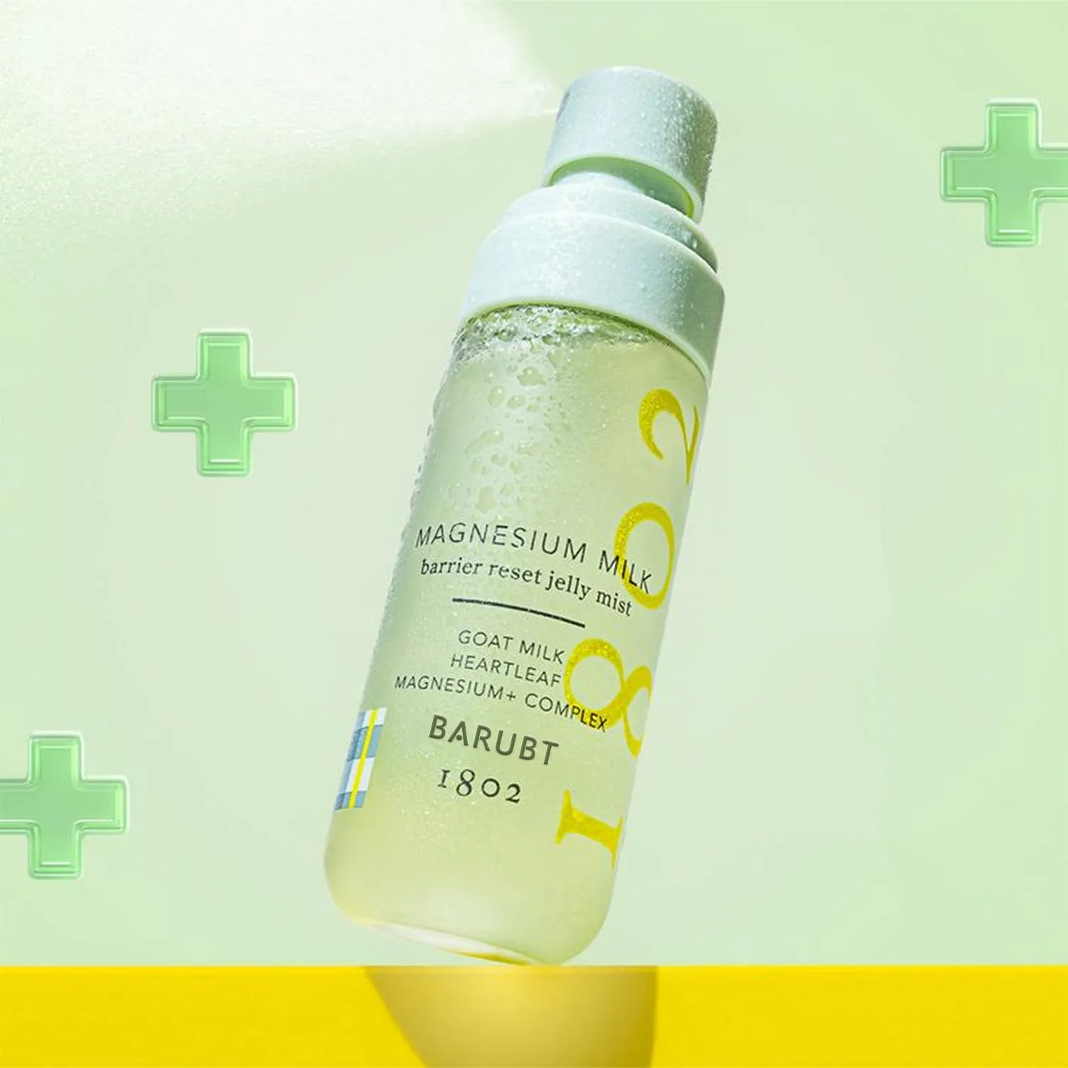 Hydrating facial mist toner spray soothing wet compress for ladies universal skin type standard specification