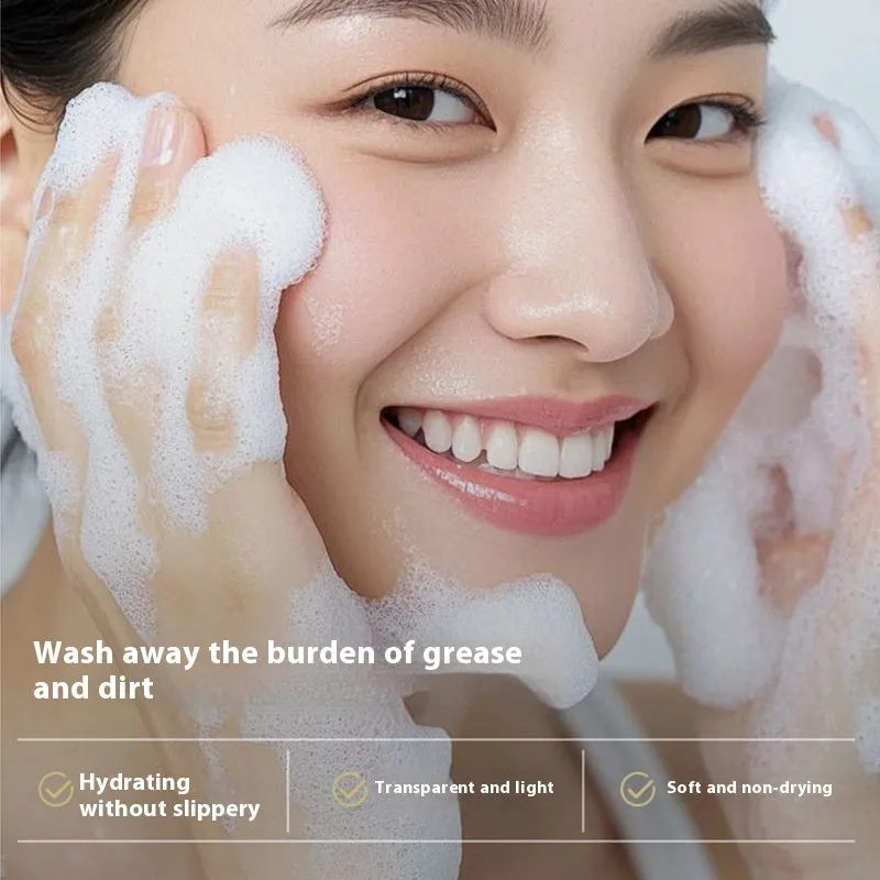 Sulfur Facial Cleanser 30g deep cleansing moisturising mild non-irritating in plastic pack