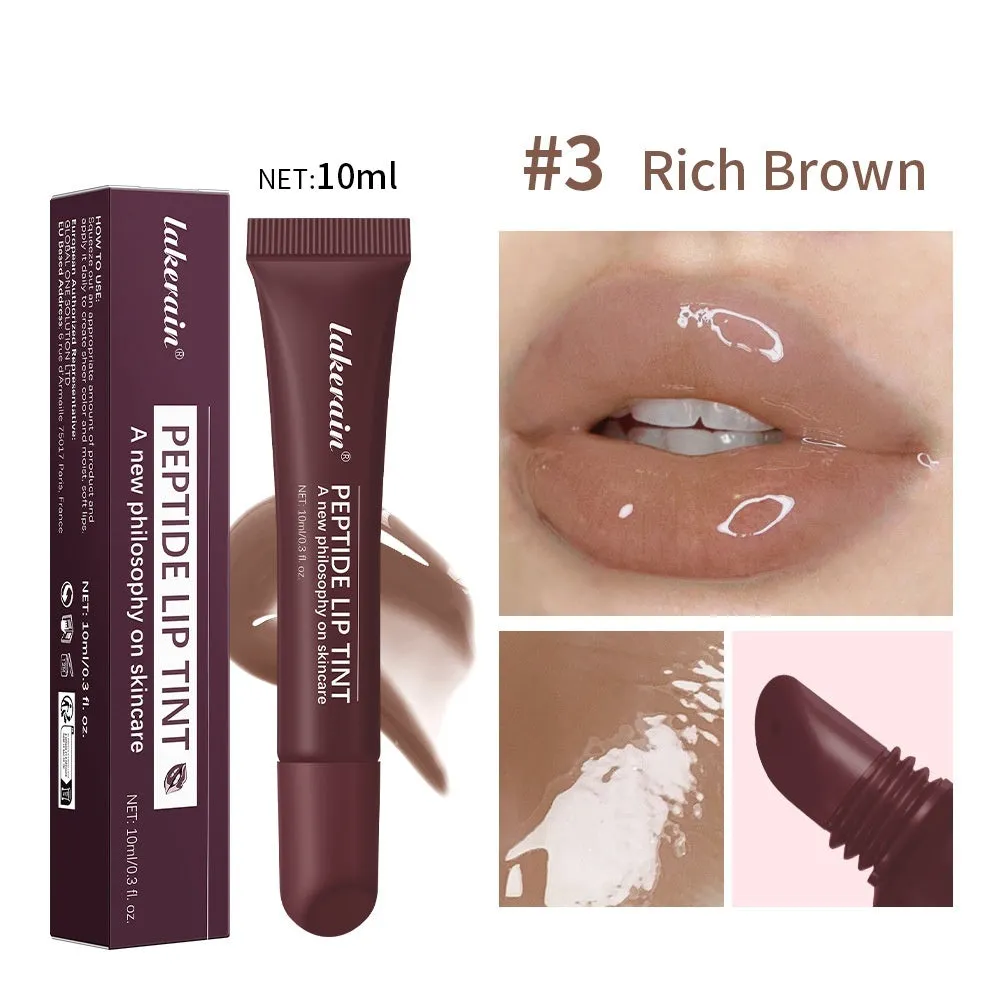 Polypeptide hydrating lipstick 10ml in four colour options for moisturising lip care