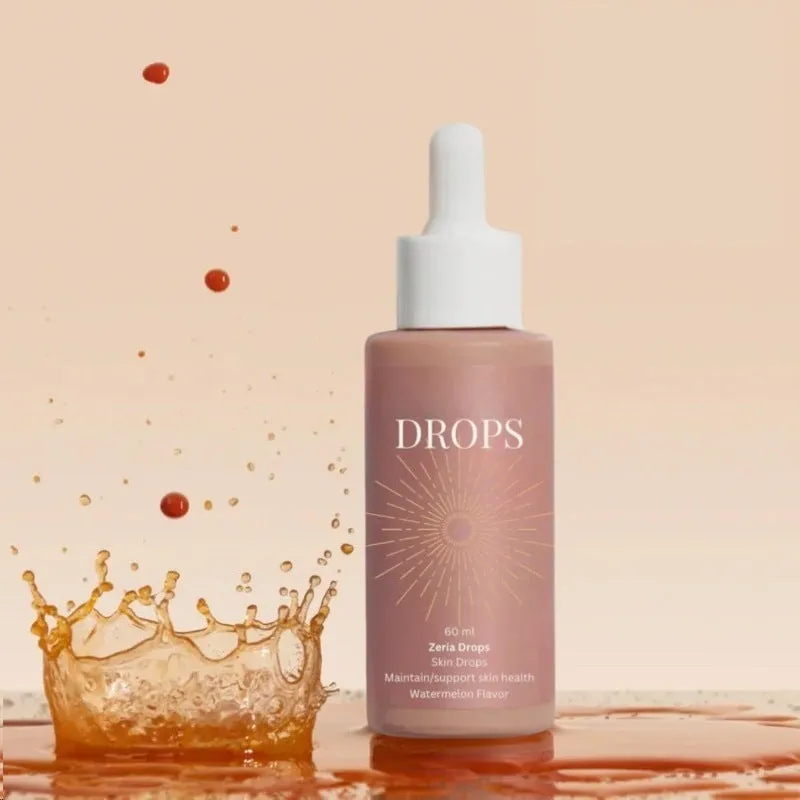 60ml bottle of sun tanning drops for enhancing natural skin colour without sun exposure