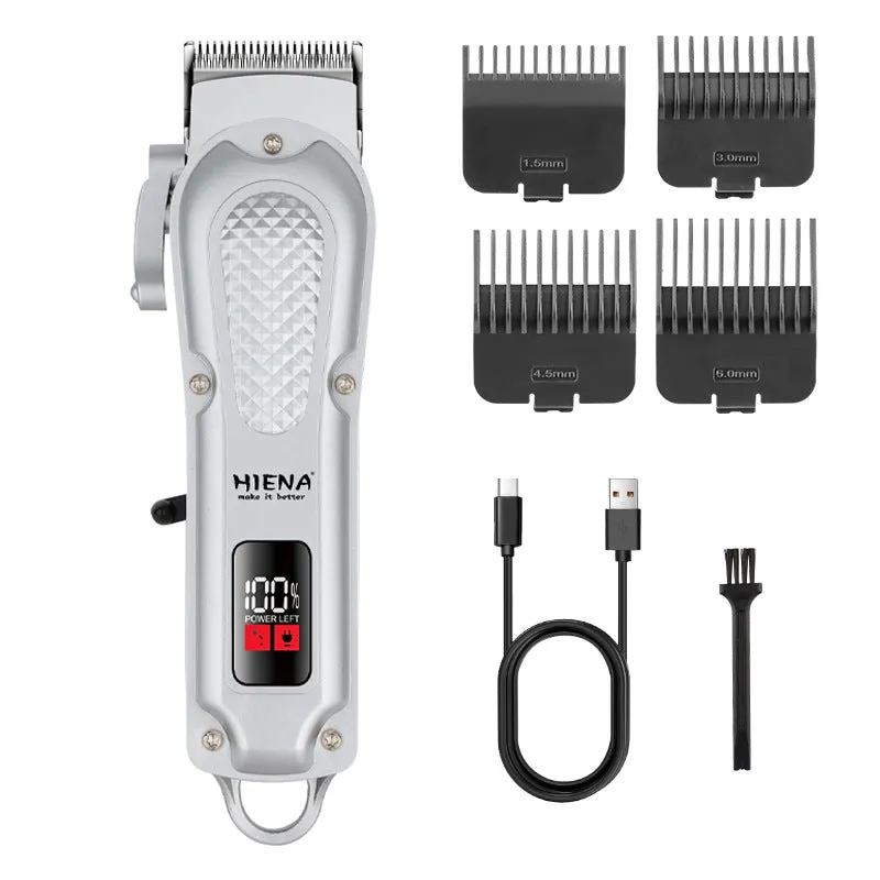 Retro barber electric shaver set rechargeable low noise below 36dB cordless hair clipper multiple colours