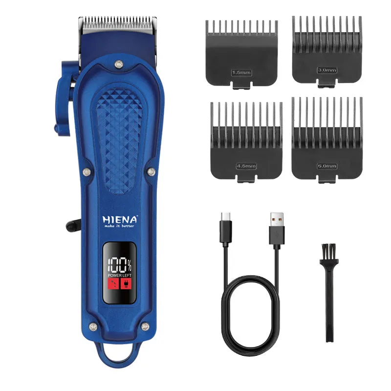 Retro barber electric shaver set rechargeable low noise below 36dB cordless hair clipper multiple colours