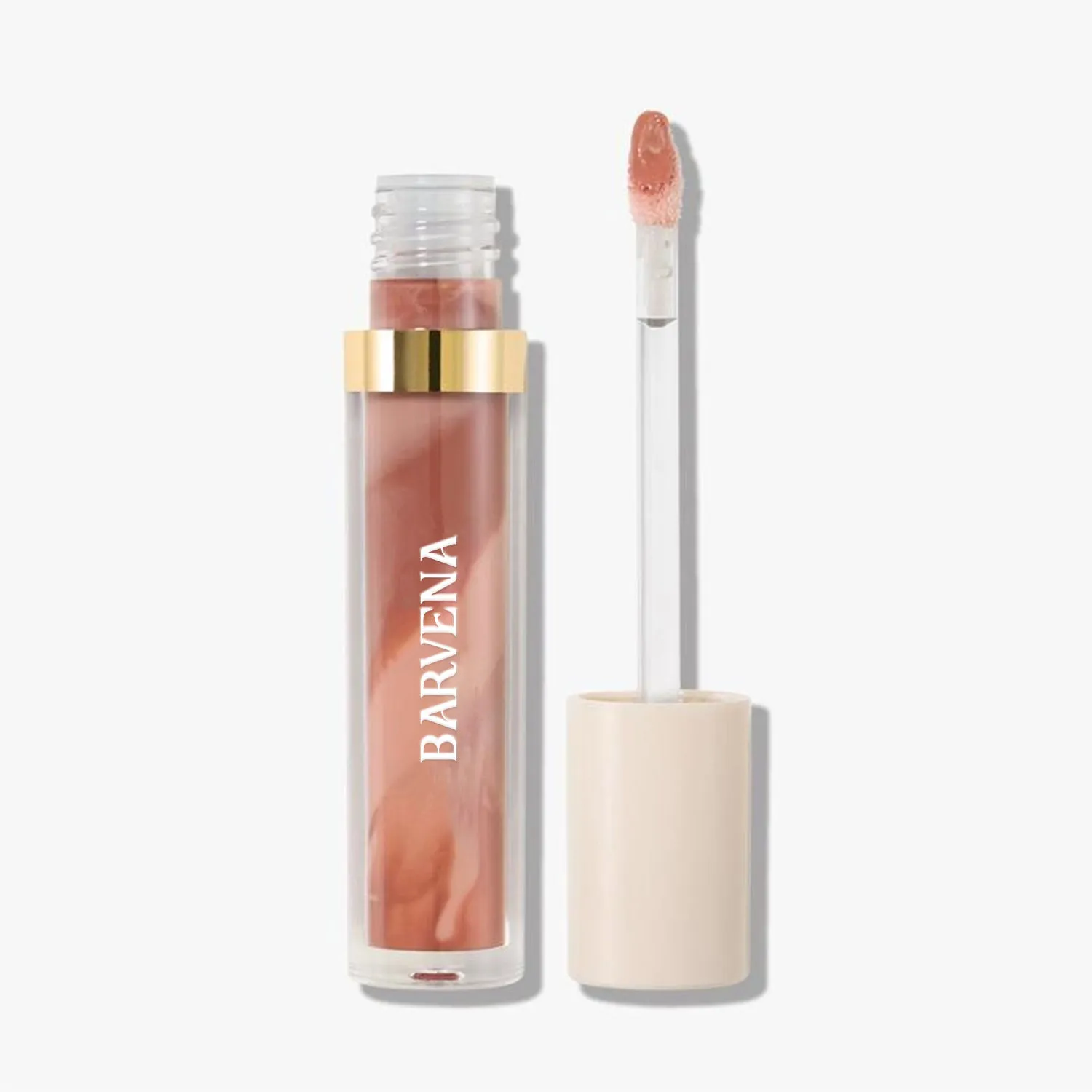 Velvet matte lip lacquer in BN7168 series colours with smooth non-dry finish for universal skin types