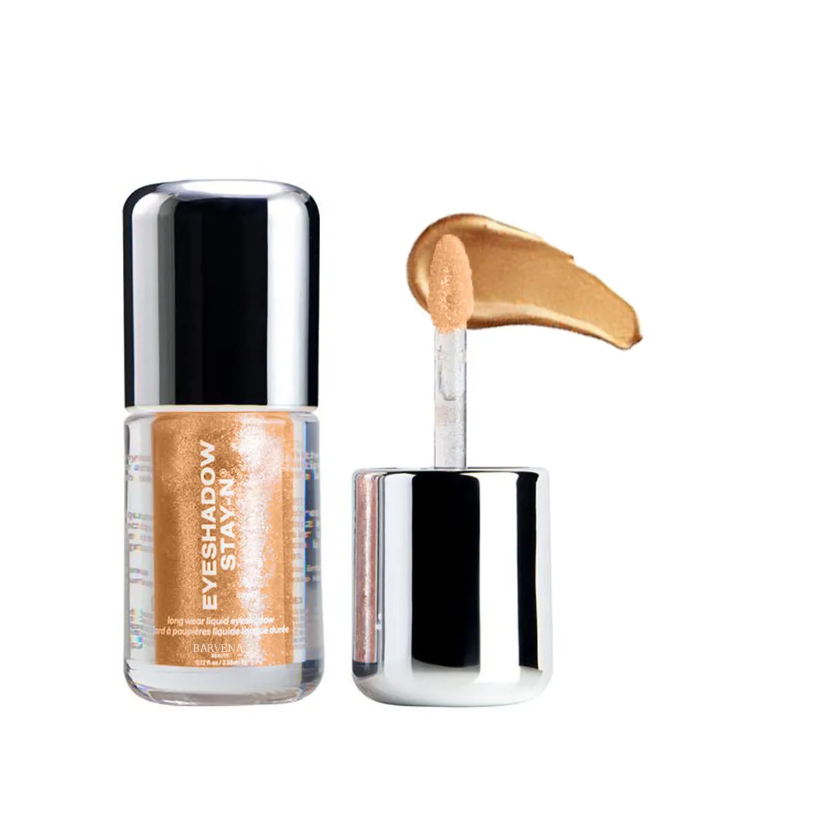 Silky liquid eye shadow bottle in colour classification BN7115-01, festival-style brightening formula.