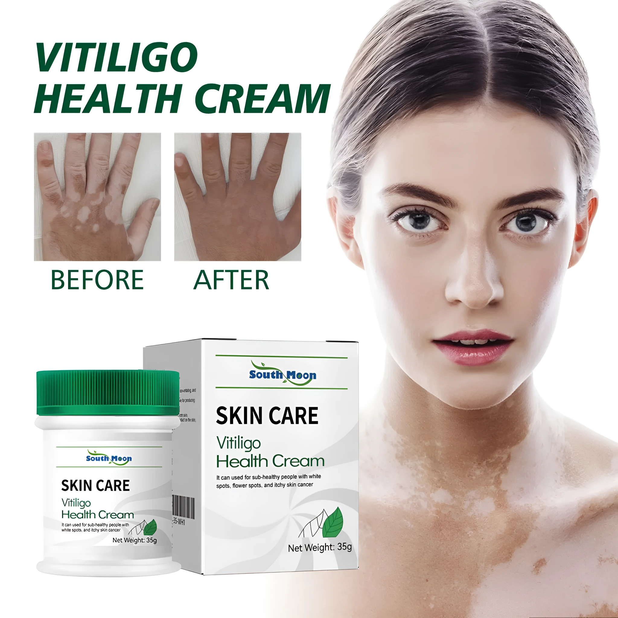 35g universal body care cream jar for cleansing and moisturising orange peel tissue