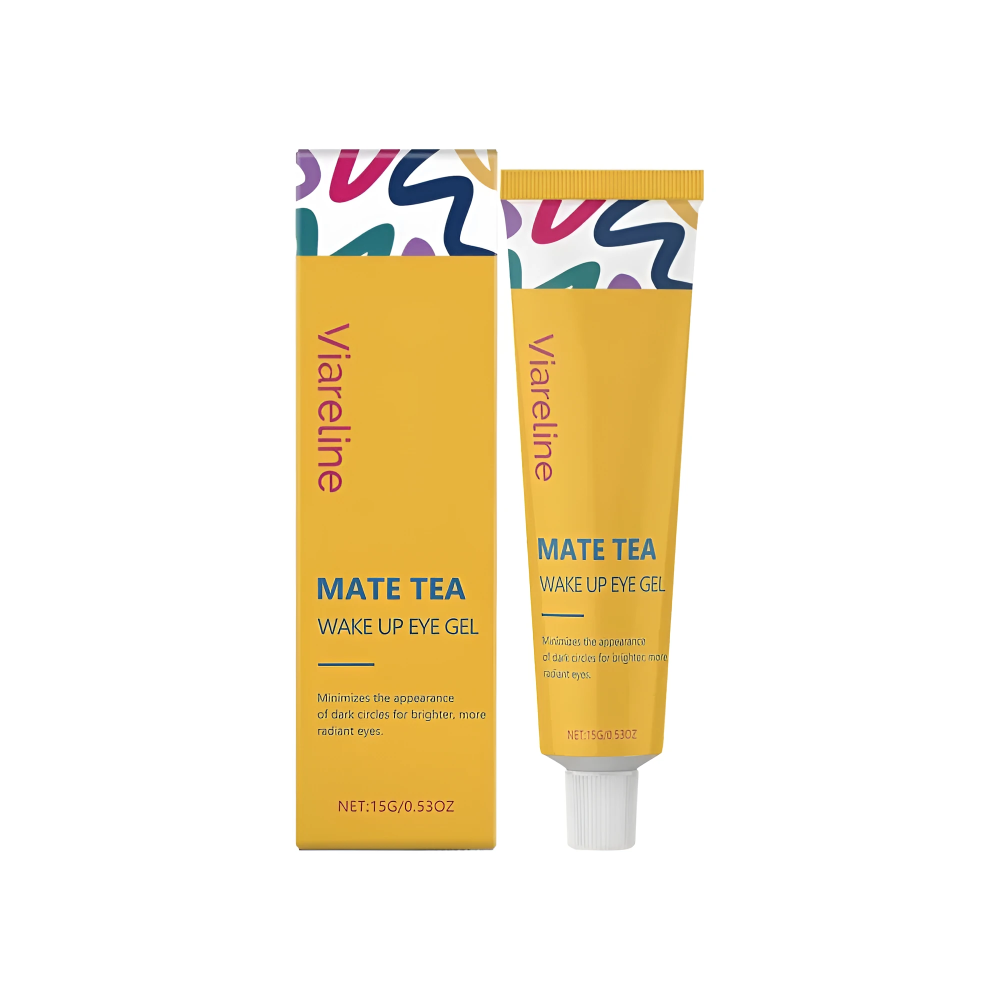 Wake Up Eye Gel 15g tube with hyaluronic acid, aloe and Paraguayan Hollyleaf extract for eye care