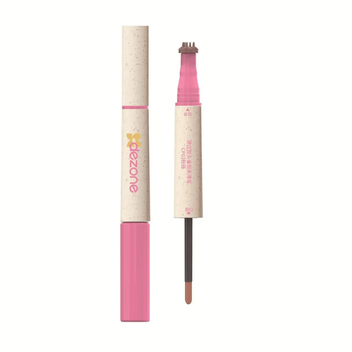 Korean Sweet Girl liquid eyeliner pen in CP01 Pink Gravel colour, 4g net content