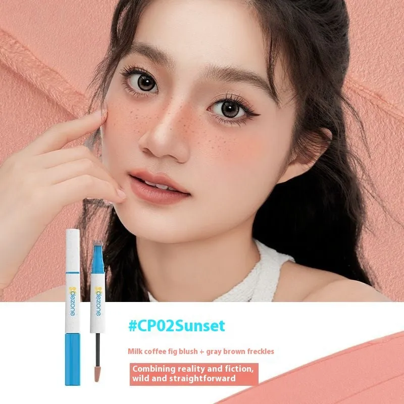Korean Sweet Girl liquid eyeliner pen in CP01 Pink Gravel colour, 4g net content