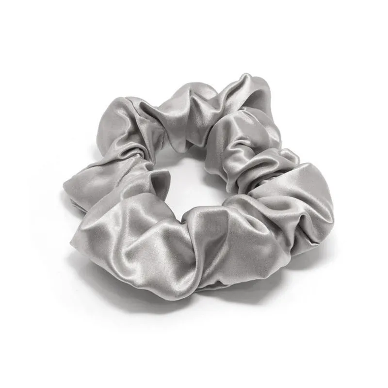 Mulberry silk women's hairband in simple style, available in 16 colours, size 7.5 x 7.5 x 6cm