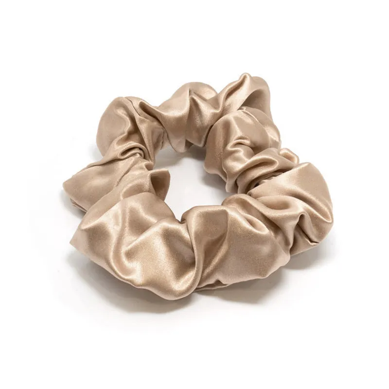 Mulberry silk women's hairband in simple style, available in 16 colours, size 7.5 x 7.5 x 6cm