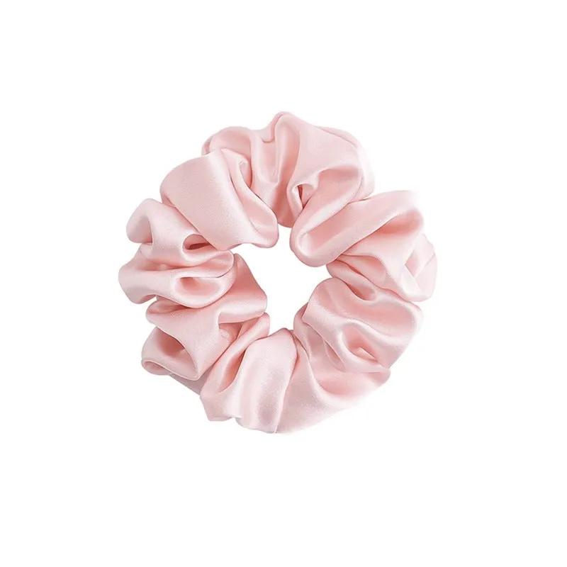 Mulberry silk women's hairband in simple style, available in 16 colours, size 7.5 x 7.5 x 6cm