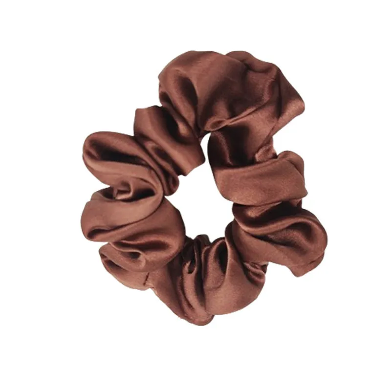 Mulberry silk women's hairband in simple style, available in 16 colours, size 7.5 x 7.5 x 6cm