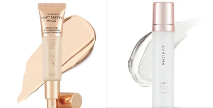 PHOFAY Full Coverage Foundation 30ml bottle with oil-controlling lightweight formula