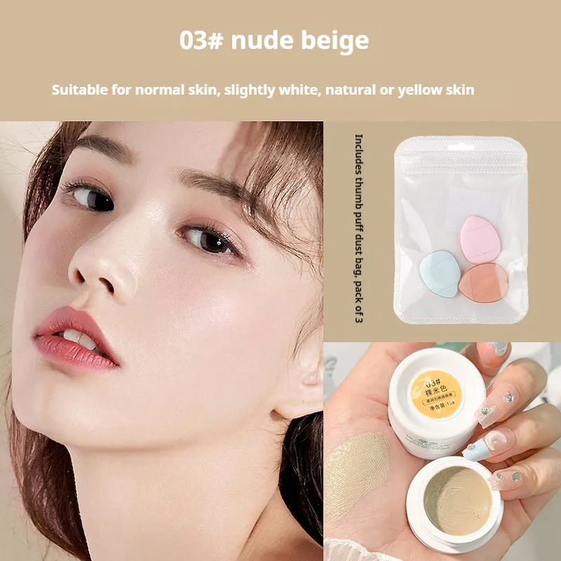 Women's moisturising non marking anti sweat concealer in three shades: Ivory, Natural, Beige