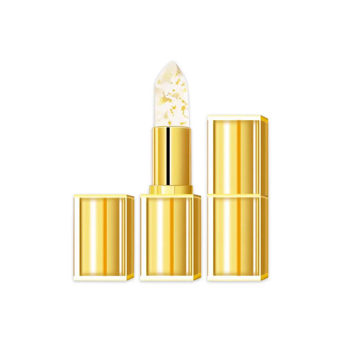 Anti-smudge gilding lipstick with warm colour-changing properties, model YB1001.