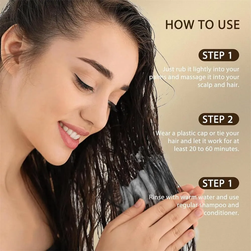 Botanic Batana Oil For Hair Growth set with shampoo and oil 120g each
