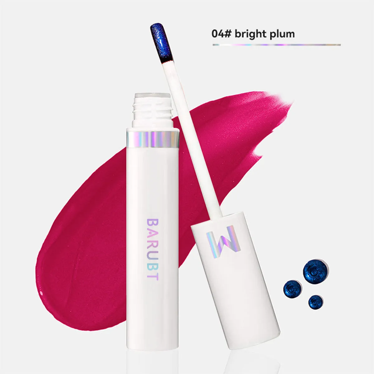 Long lasting waterproof nonstick cup matte lip lacquer in seven shades from light rose to toffee rose