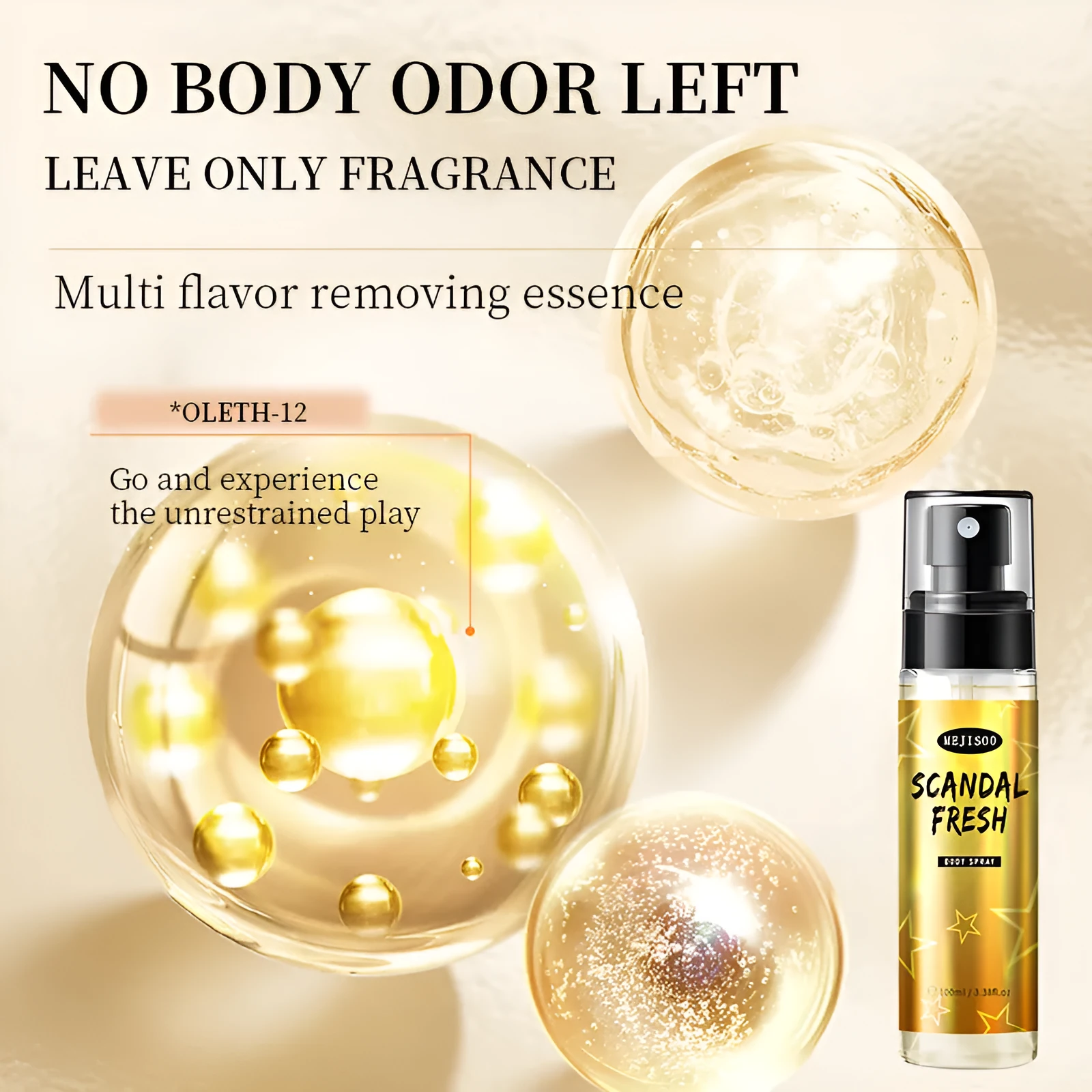100ML body spray perfume lasting fragrance bottle with four scent options Black Opium Bleu De Chanel Scandal Fresh Ultra Male