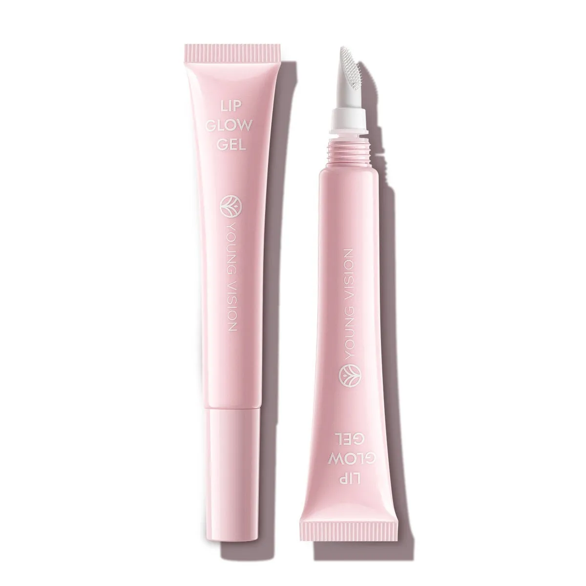 Hose Lip Balm with silicone brush head, 10g, for neutral dry mixed skin types