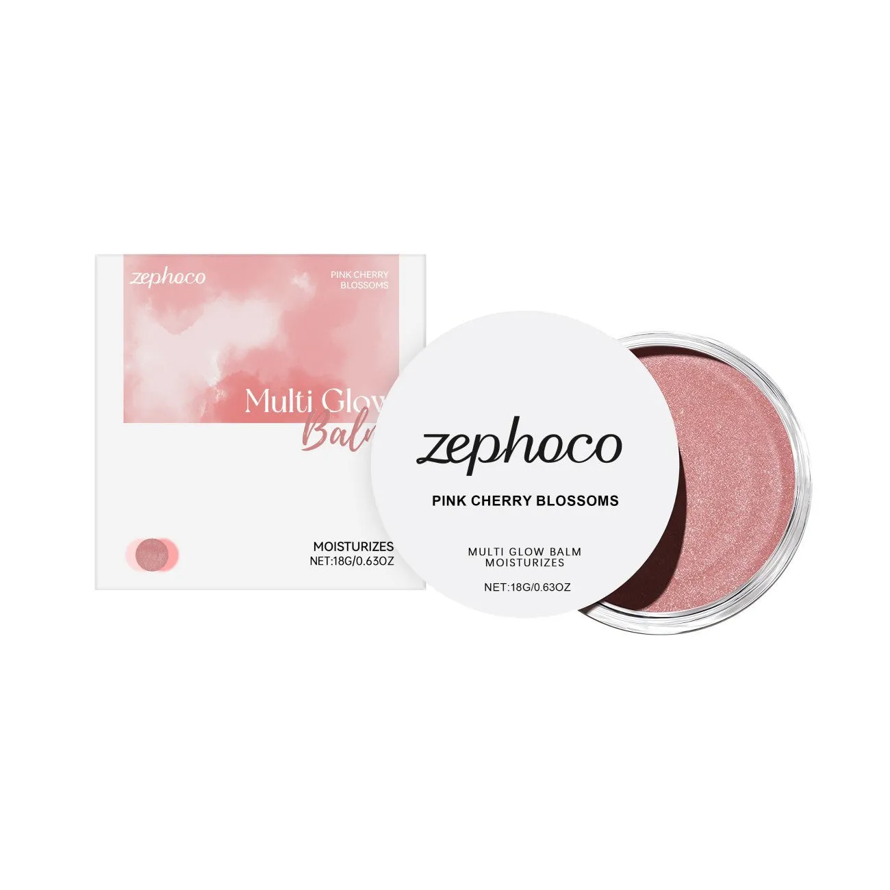 Multi Glow Balm blush cream stick in three style options with high-shine mineral oil and olive oil formula