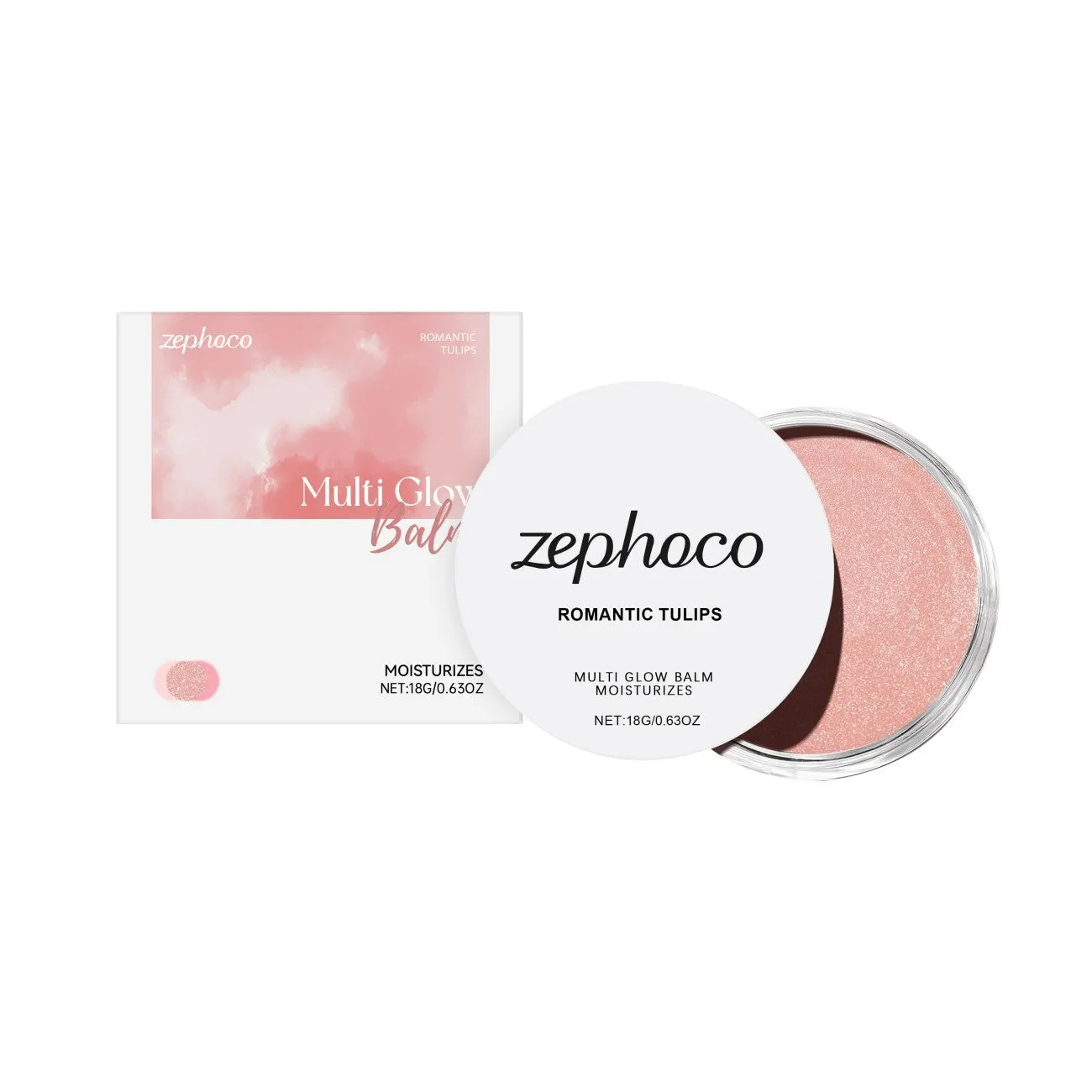 Multi Glow Balm blush cream stick in three style options with high-shine mineral oil and olive oil formula