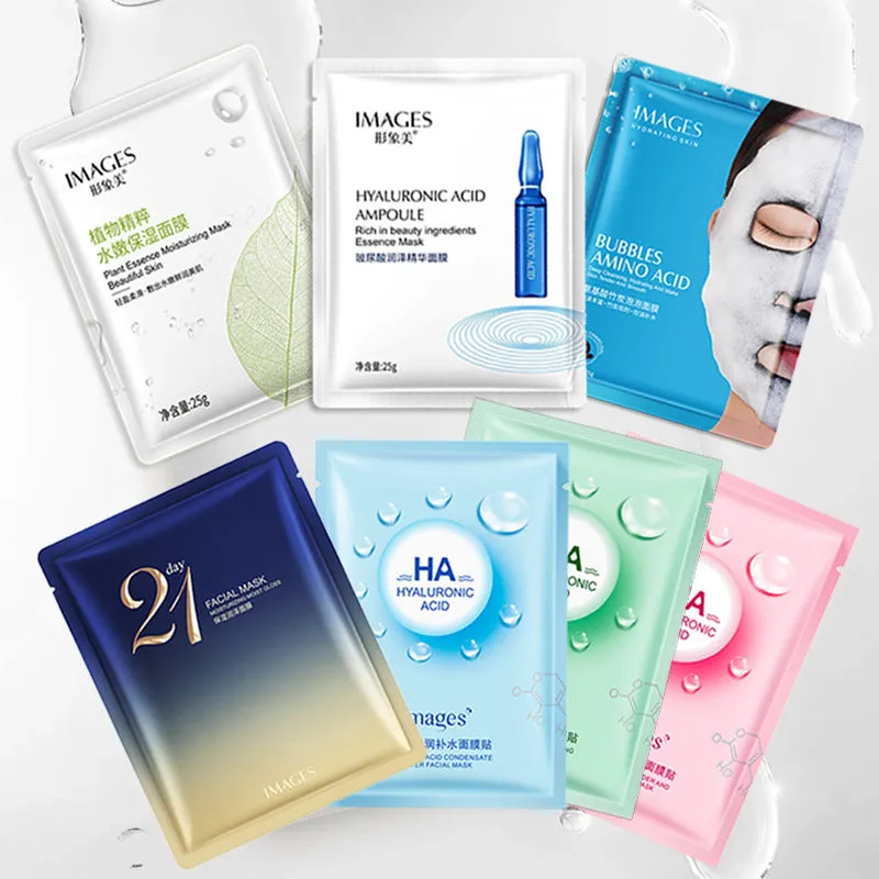 Image Beauty Hyaluronic Acid bamboo charcoal bubble sheet mask 25g