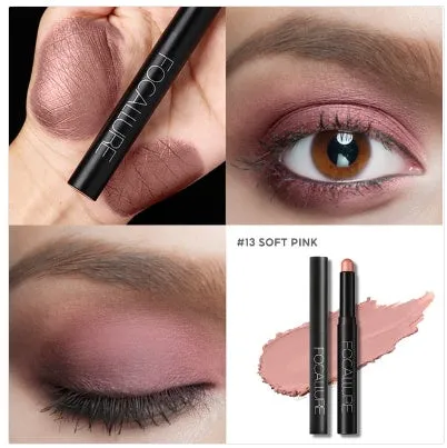 Focallure eyeshadow eyeliner pencil in one with 12 colour options for eye modification