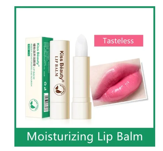 Aloe vera colour changing lip balm 3.5g with jojoba oil in green and pink