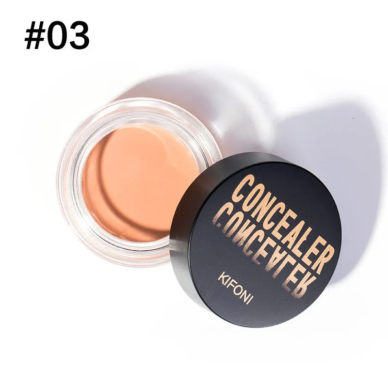 KIFONI Natural Long Lasting Concealer in six shades from 01natural to 06medium honey for eyes and acne coverage