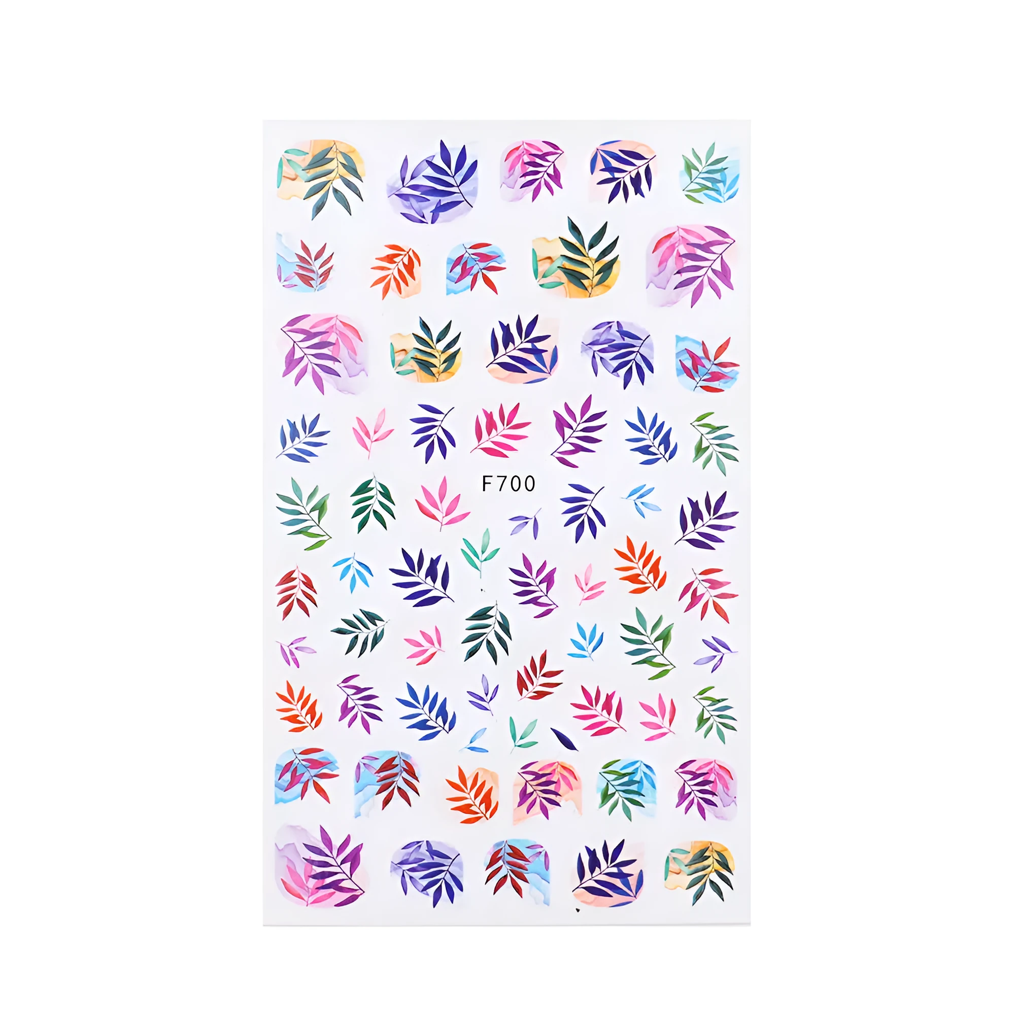 Floral Series nail sticker self-adhesive decal 3g for home manicure