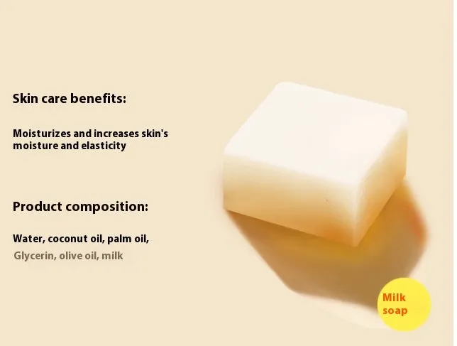 Thai honey handmade cold process soap bar with coconut and olive oils