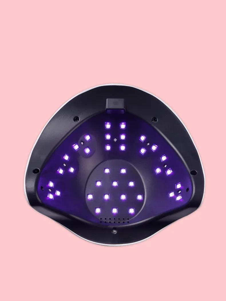 120W induction phototherapy machine BQ5T in white ABS with four plug adaptors on a table