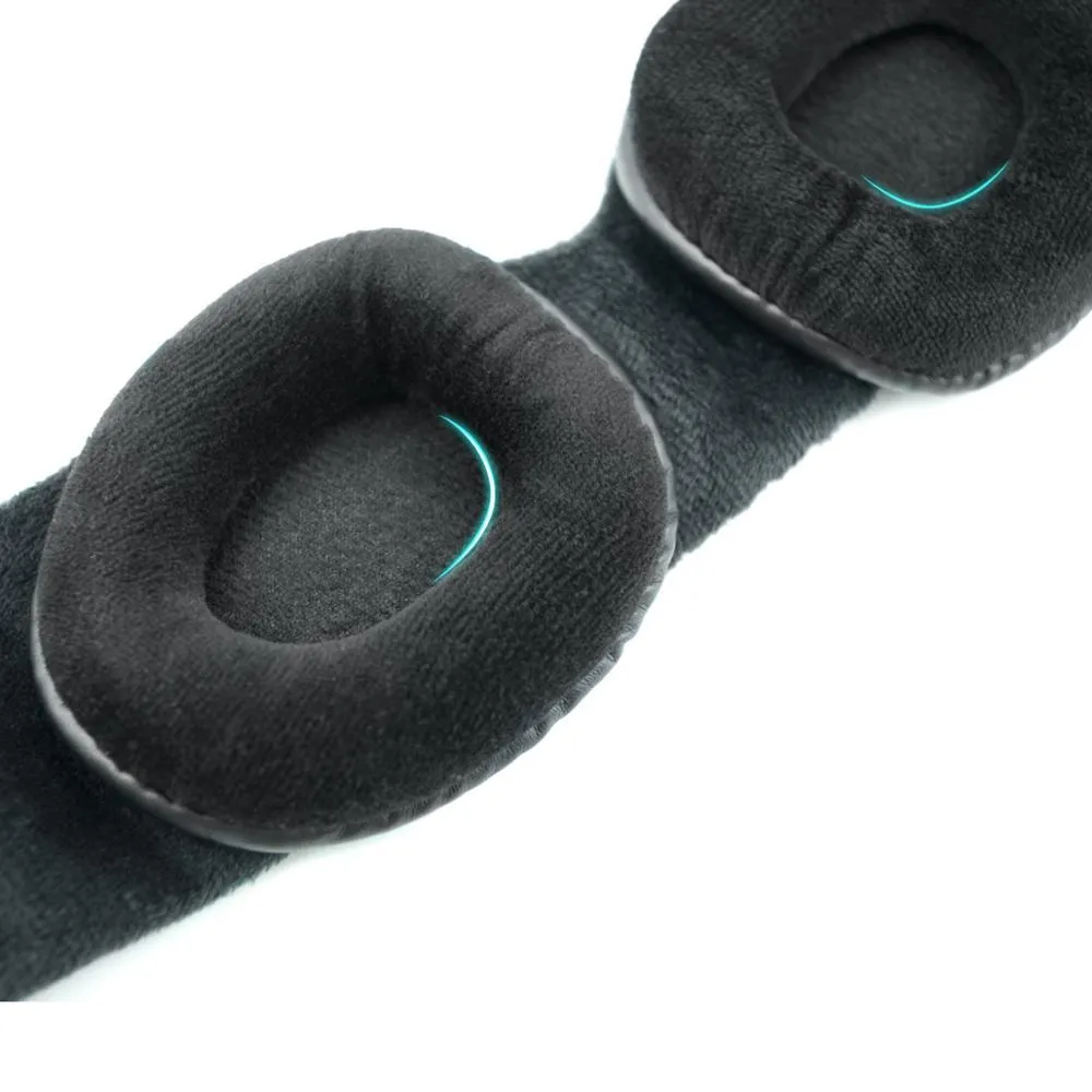 Adjustable 3D sponge eye mask visor in dark gray with contoured design