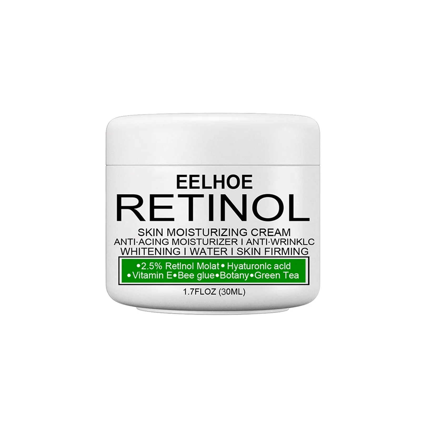 Skin brightening lightening melanin moisturizing cream with squalane milk extract glycerin in multiple size options