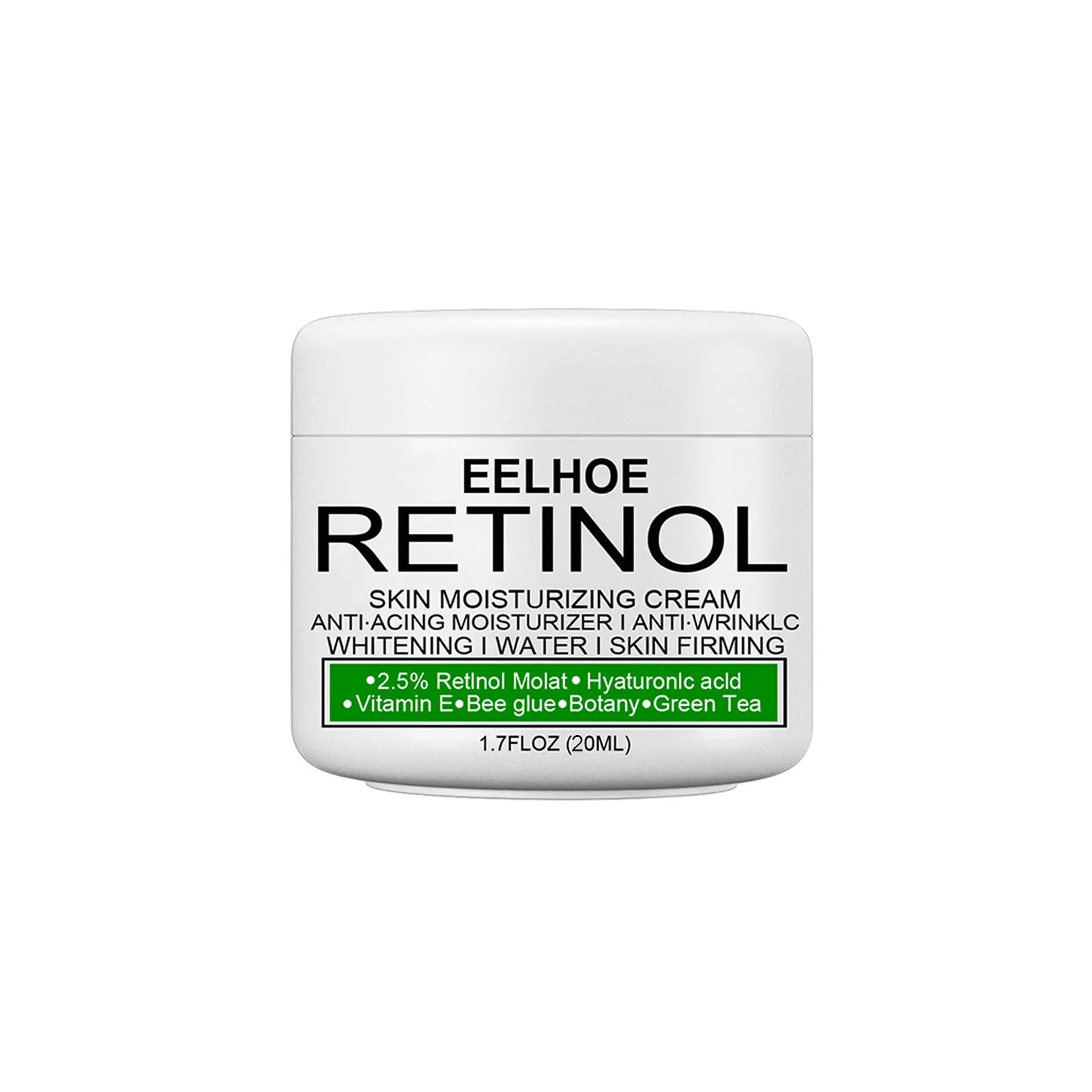 Skin brightening lightening melanin moisturizing cream with squalane milk extract glycerin in multiple size options