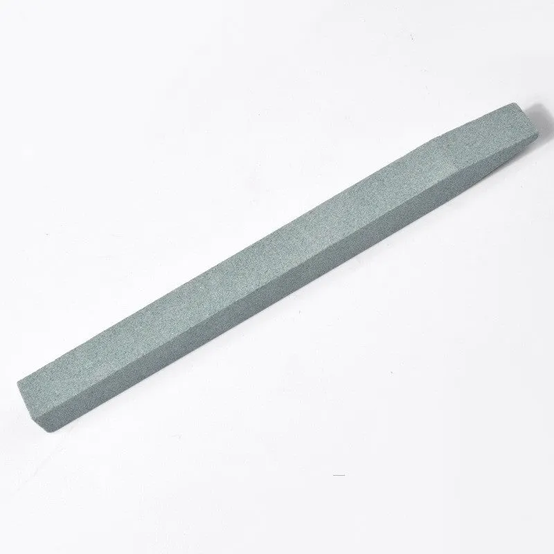 Nail quartz abrasive stick with plastic handle in pink colour for nail shaping and smoothing