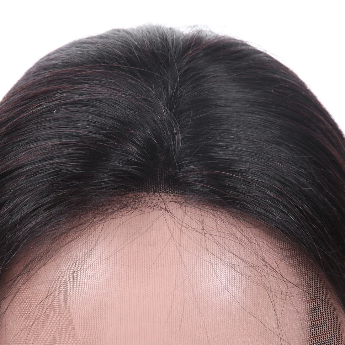 13x4 human hair bob head cover wig for ladies in 10inch length soft real hair