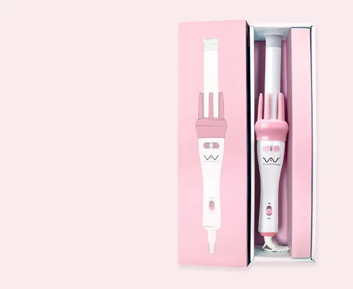Rotating curling iron with tourmaline ceramic barrel 21-30mm automatic rotation wet dry hair