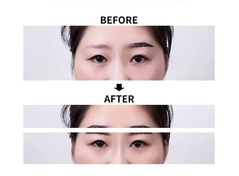 Natural fiber eyebrow and eyelash enhancement cream tube 5g for fuller brows and lashes