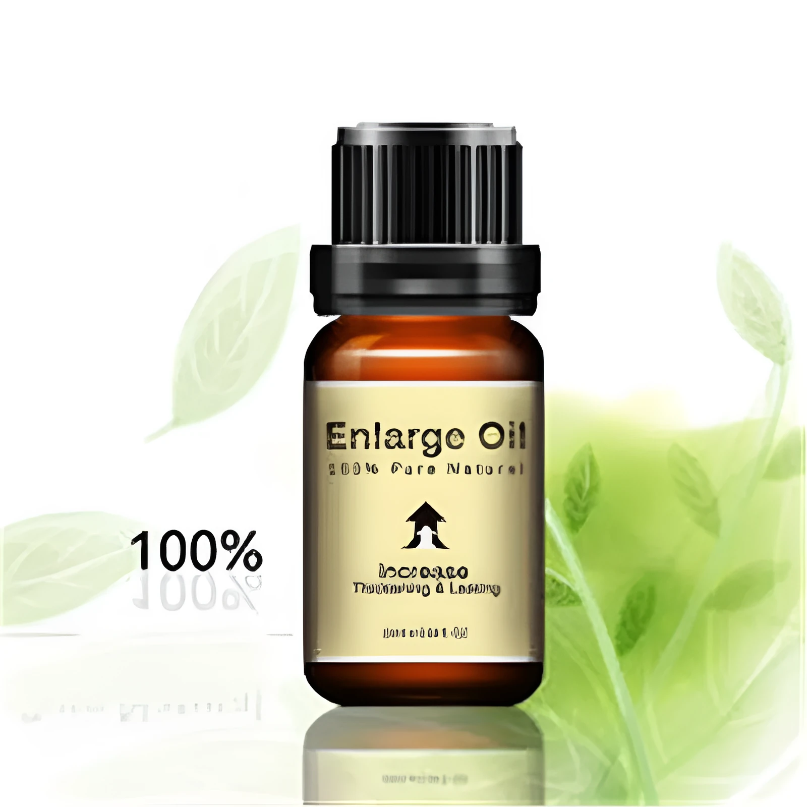 10ml body care massage essential oil with moisturising jasmine ingredient in compact bottle