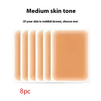 Tattoo cover patch concealer brush for birthmark coverage measuring 130 by 8.5 millimetres
